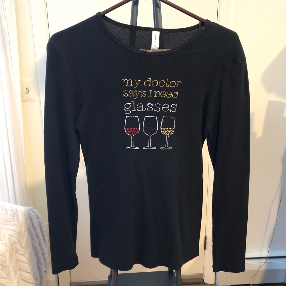 Funny doctor / glasses / wine shirt